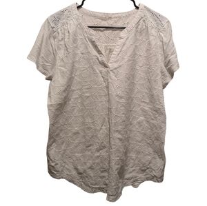 St Johns Bay White Top | Size XL